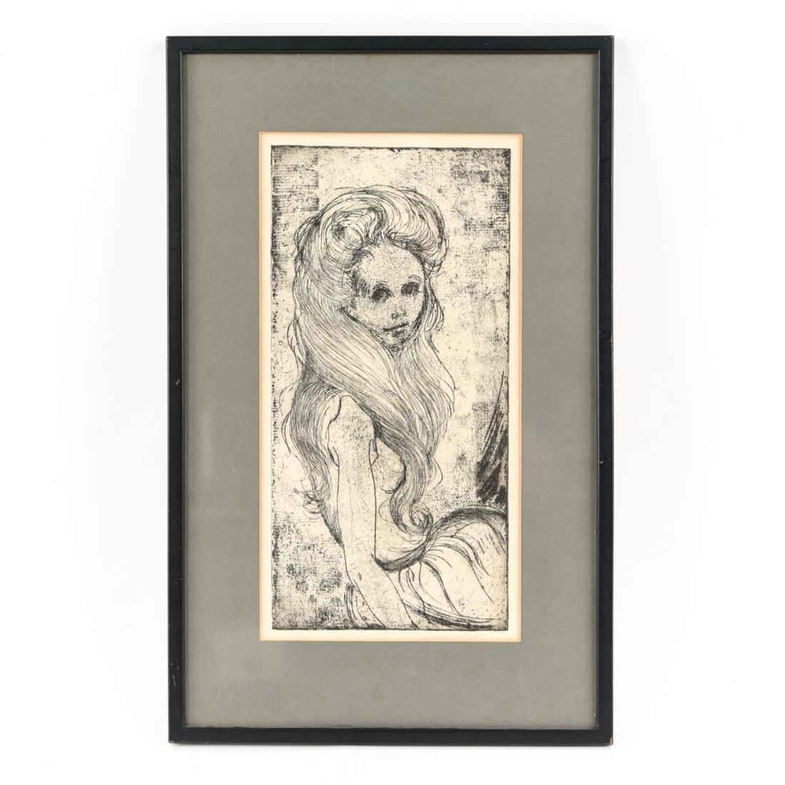 1962 ETCHING, SIGNED (1 of 10)