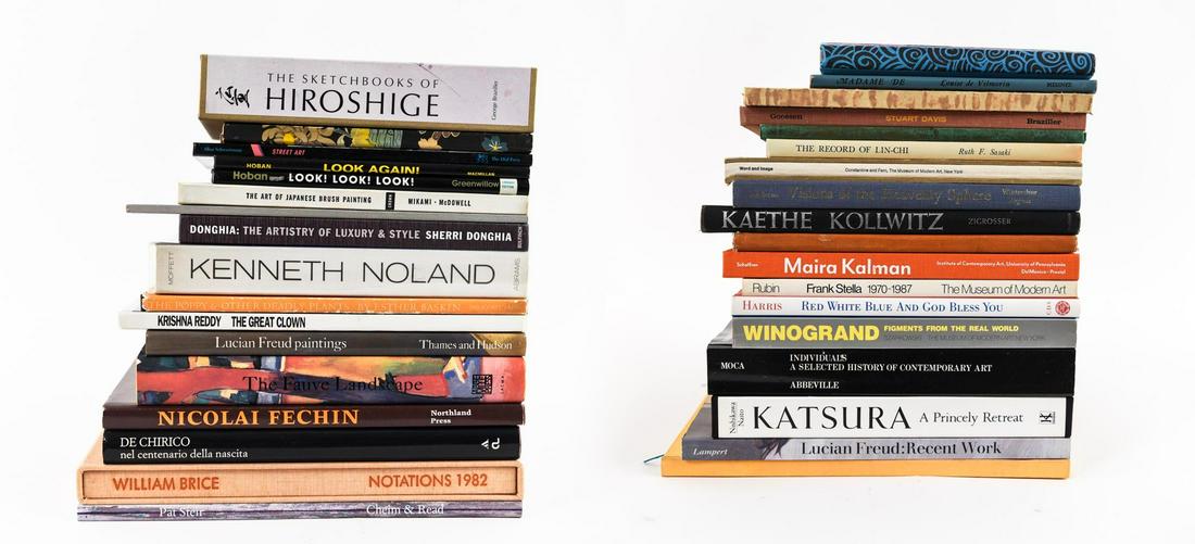 GROUPING OF ART BOOKS ETC. (1 of 19)