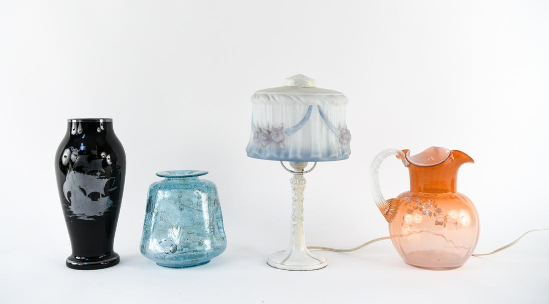 ANTIQUE GLASS GROUPING (1 of 18)