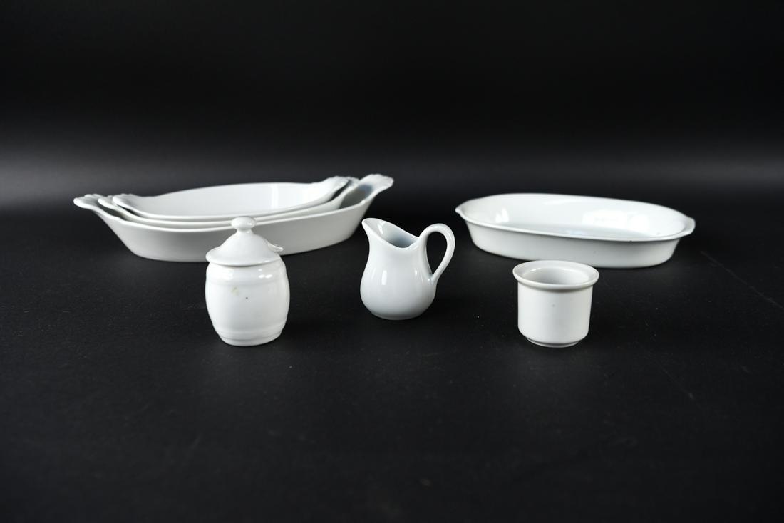 PILLIVUYT FRANCE PORCELAIN GROUPING (1 of 14)