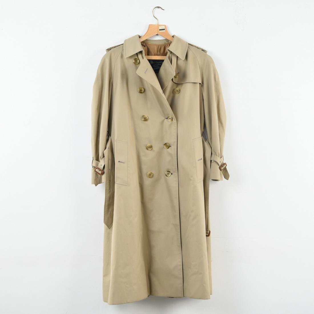 burberry wool lined trench coat