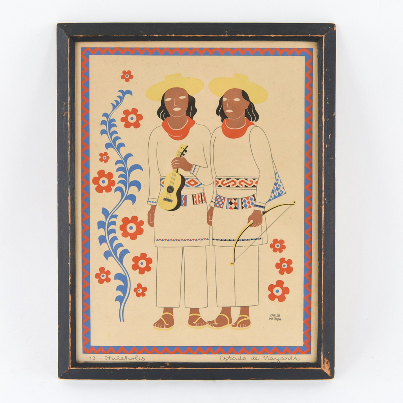 CARLOS MERIDA, MEXICAN (1891 - 1984) SCREENPRINT (1 of 10)