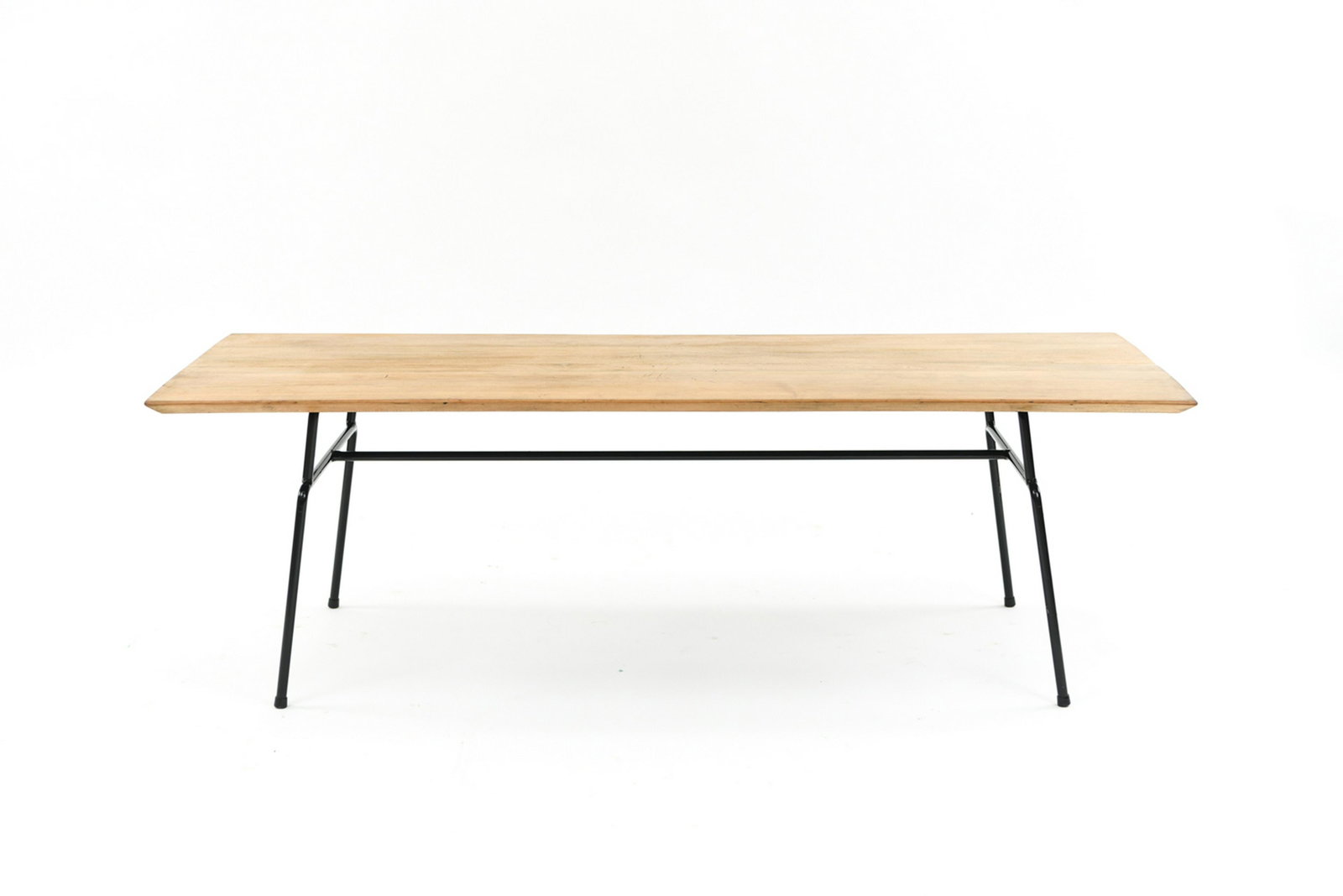 PAUL MCCOBB PLANNER COFFEE TABLE: Dimensions: H 15" x W 49" x D 18" Condition: Signs of age to top, including rough finish and slight separation to one side.