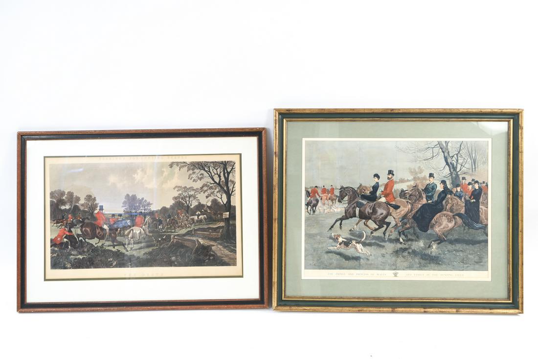 (2) HUNT SCENE PRINTS (1 of 20)
