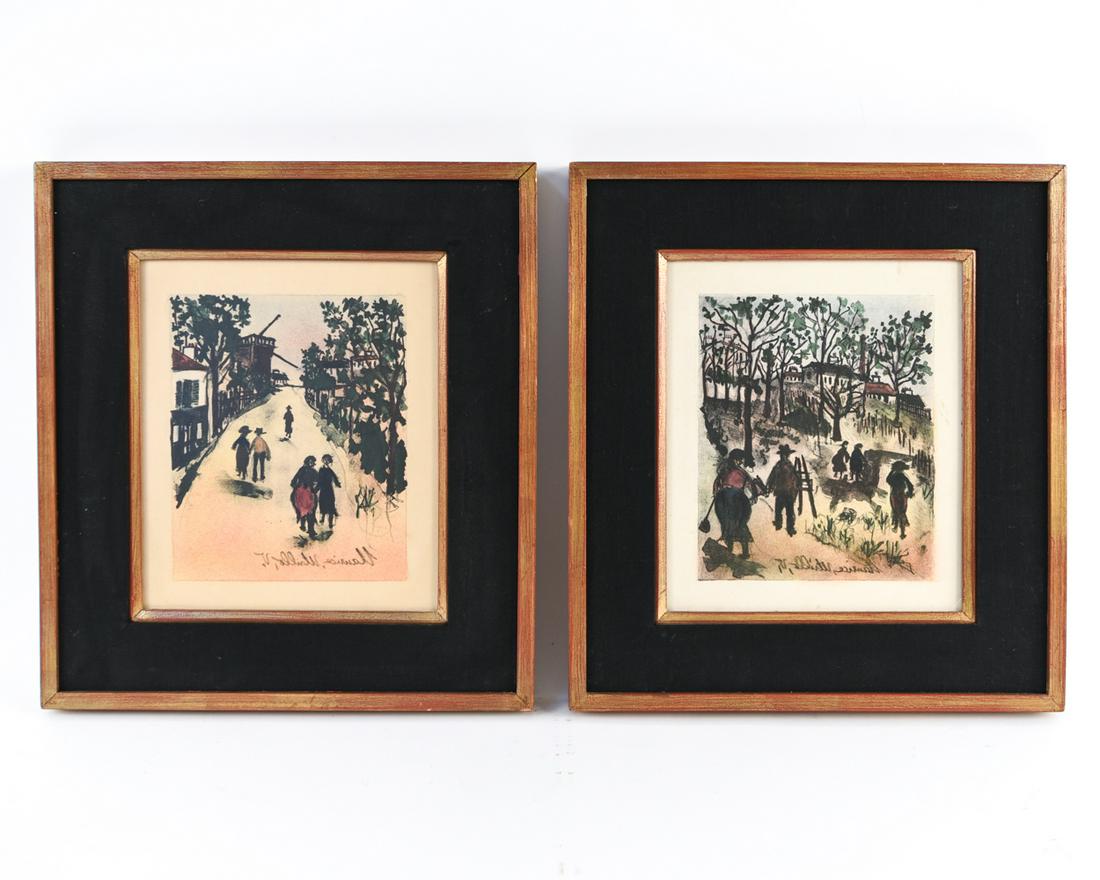 (2) AFTER MAURICI UTRILLO PRINTS (1 of 11)