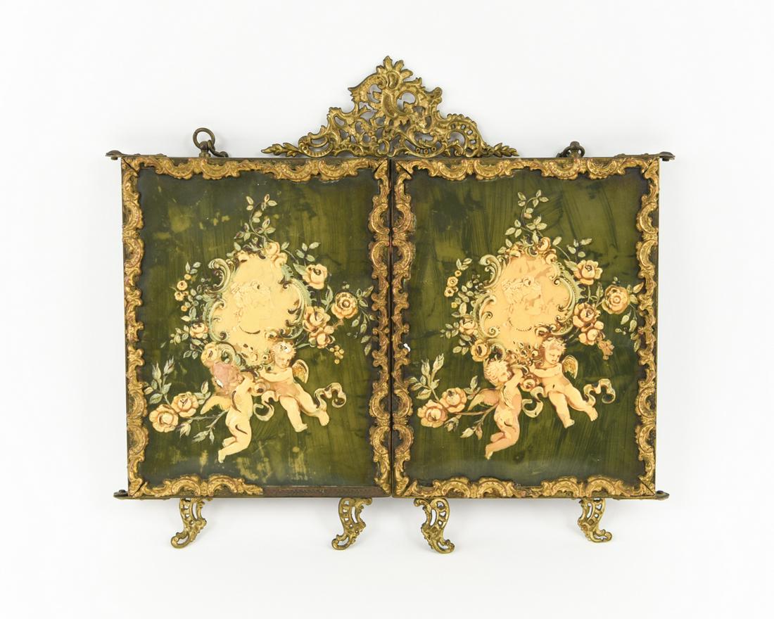 VICTORIAN CELLULOID FOLDING MIRROR (1 of 13)