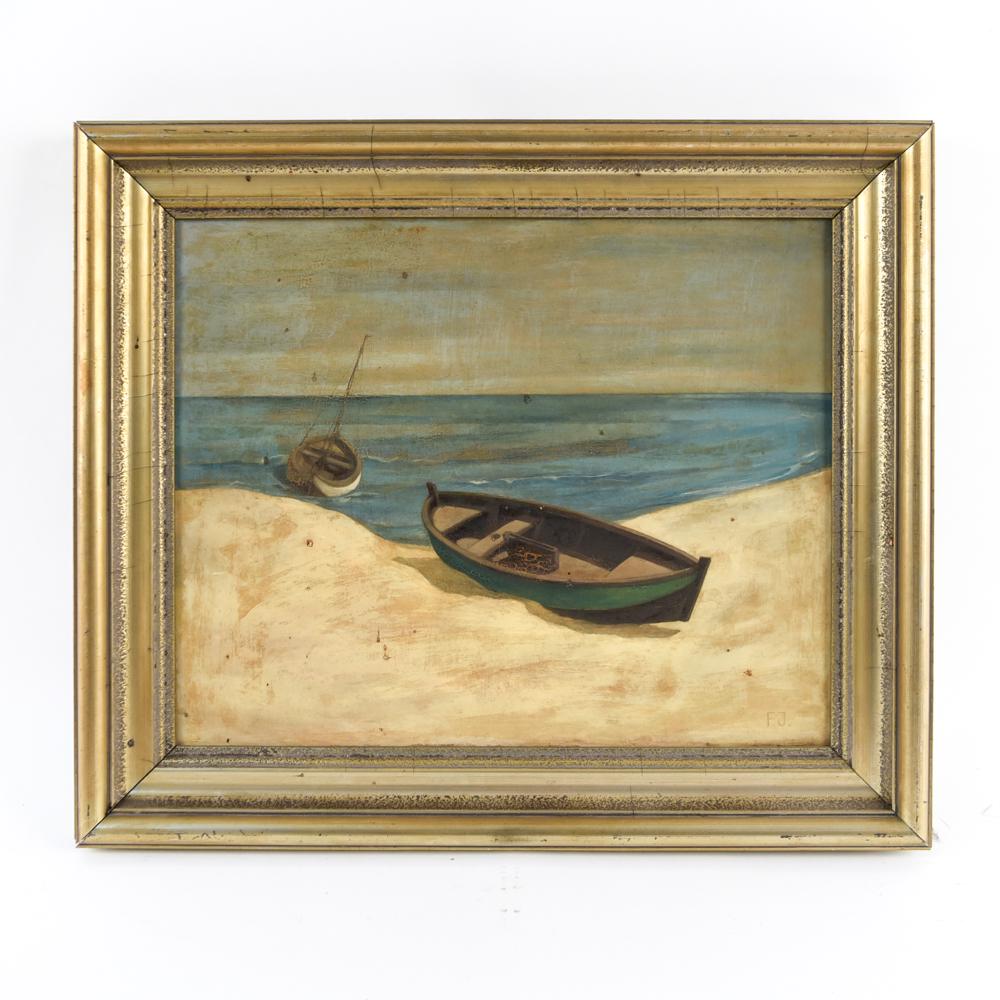 1933 FRITZ J. DELER O/B BOATS ON THE BEACH (1 of 11)