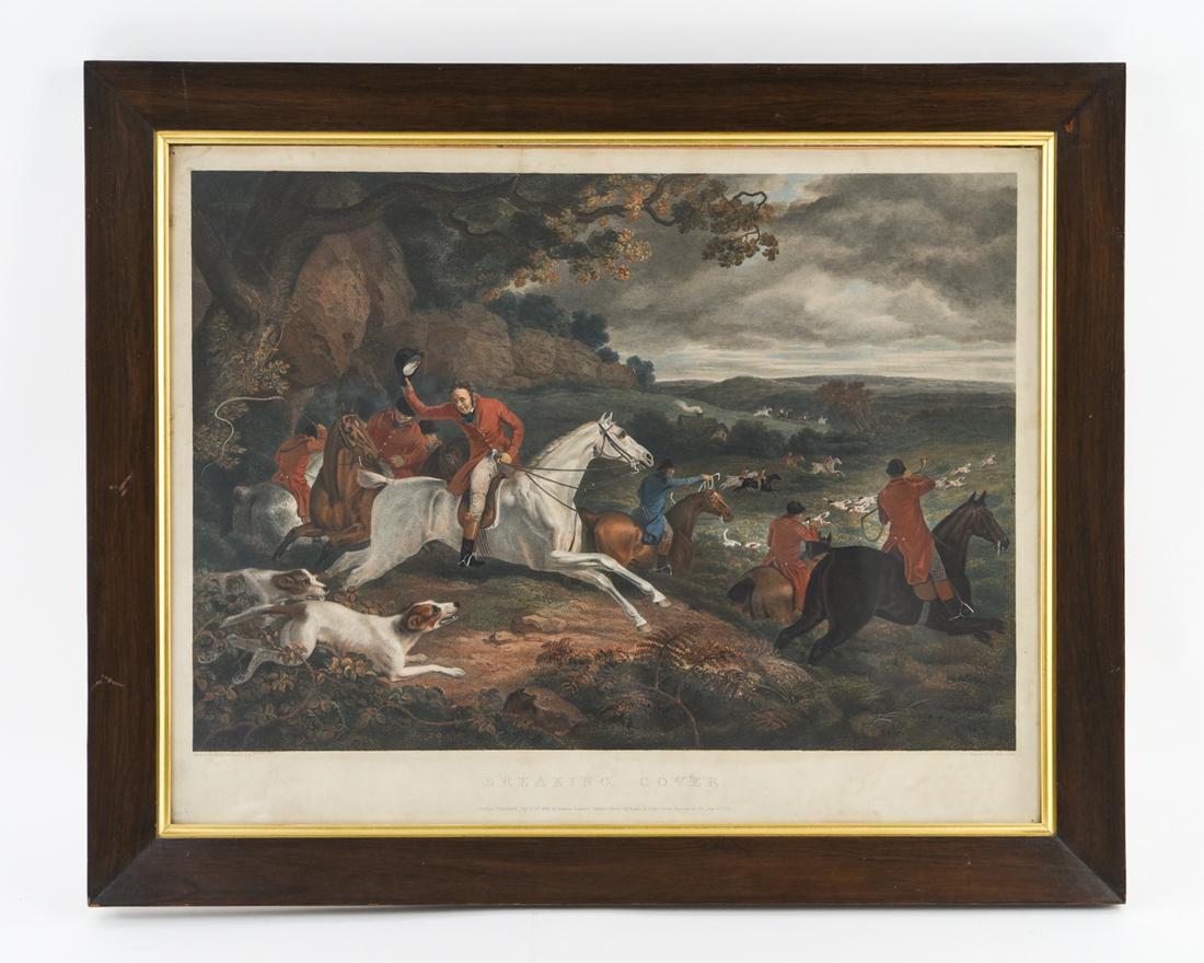 AFTER PHILIP REINAGLE "BREAKING COVER" 1811 (1 of 12)
