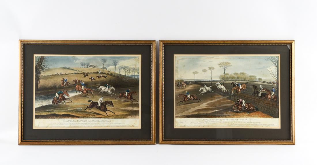(2) BRITISH STEEPLECHASE AQUATINTS (1 of 17)