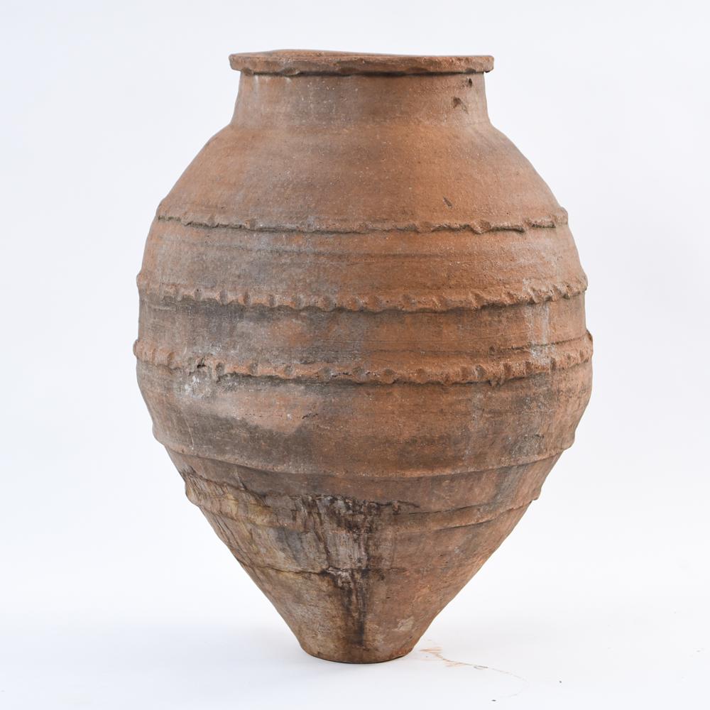 ANTIQUE ANNATOLLIAN TERRACOTTA STORAGE JAR (1 of 11)