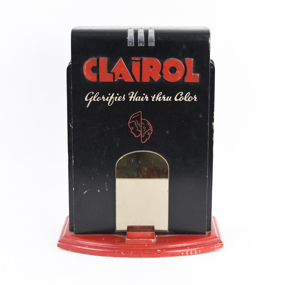 ART DECO CLAIROL HAIR PRODUCT STORE DISPLAY (1 of 12)