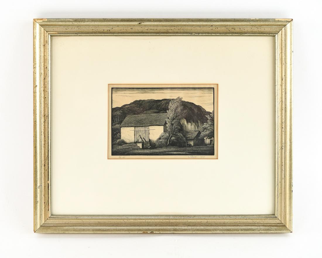 THOMAS NASON (1889-1971) WOOD ENGRAVING (1 of 7)