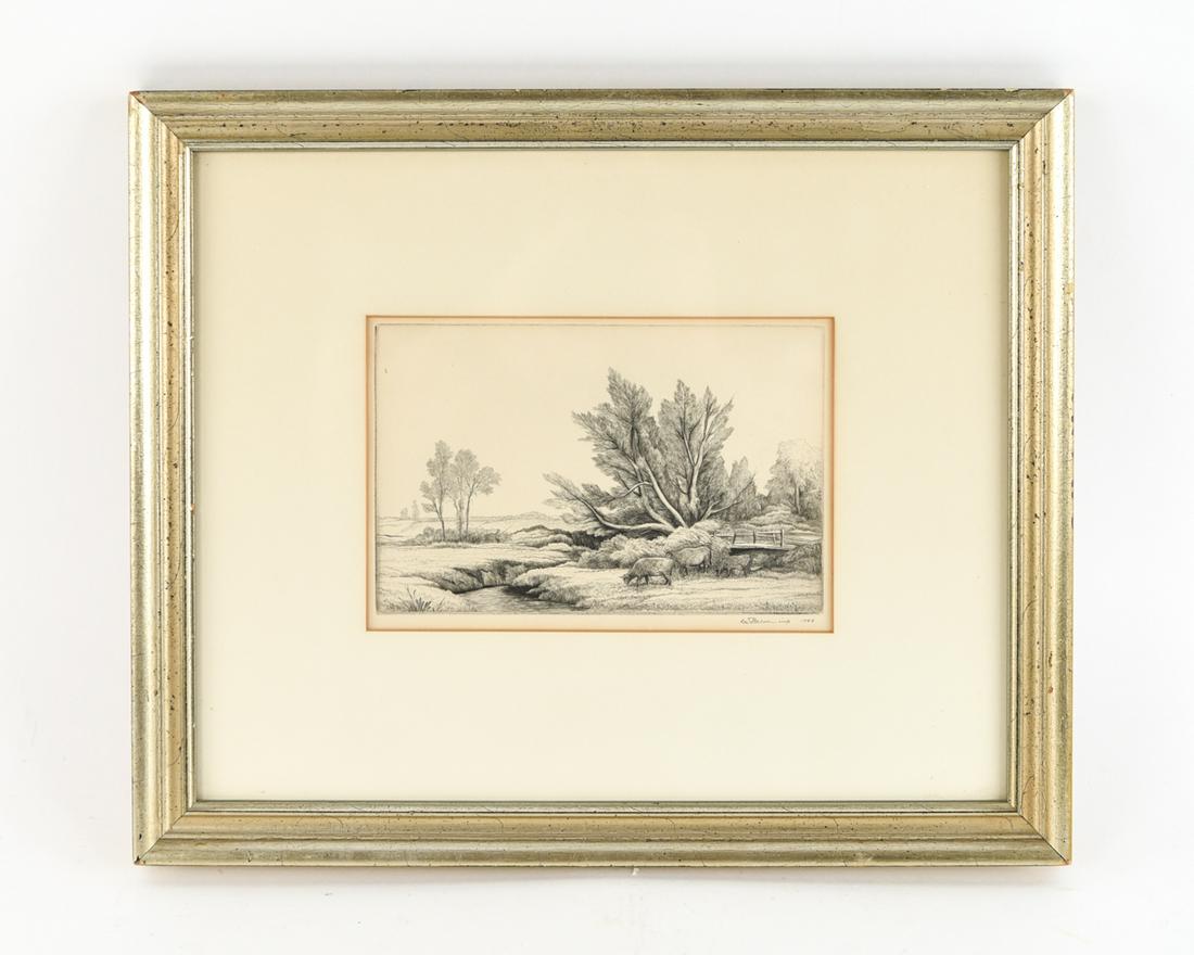 THOMAS NASON (1889-1971) COPPER PLATE ENGRAVING (1 of 8)