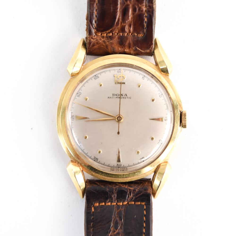 18K GOLD DOXA SWISS WATCH (1 of 8)