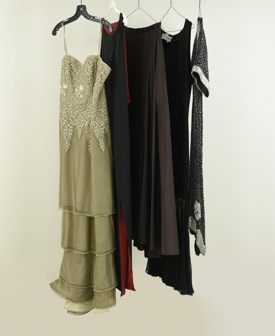 vintage designer evening gowns