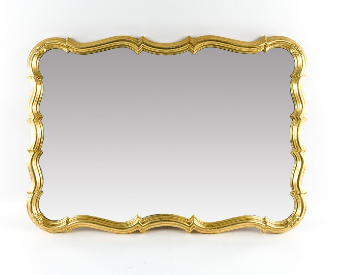 ITALIAN GOLD GILT FRAME MIRROR (1 of 9)