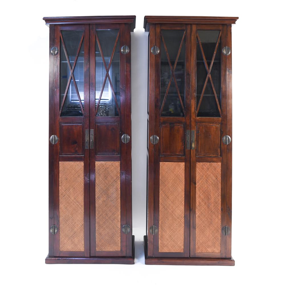 (2) BOOKCASE CABINETS (1 of 11)