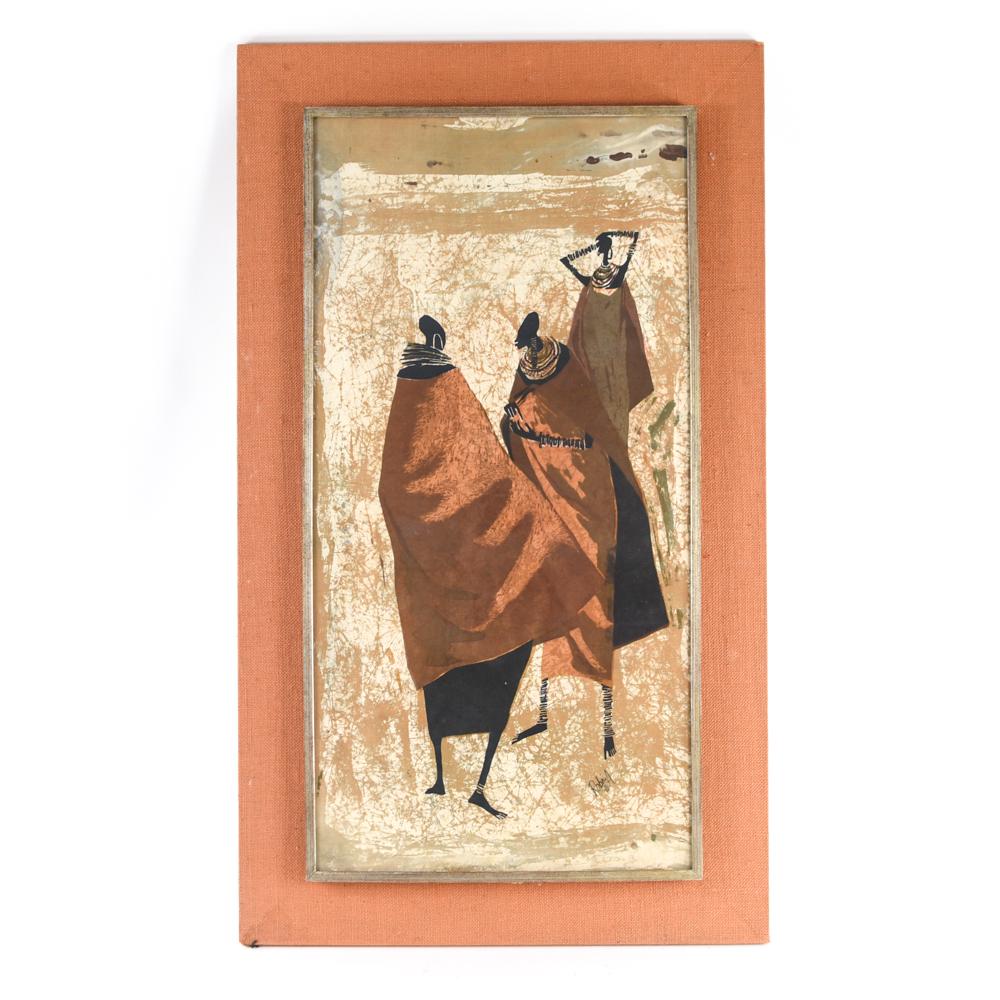 VINTAGE MID-CENTURY PRINT (1 of 7)