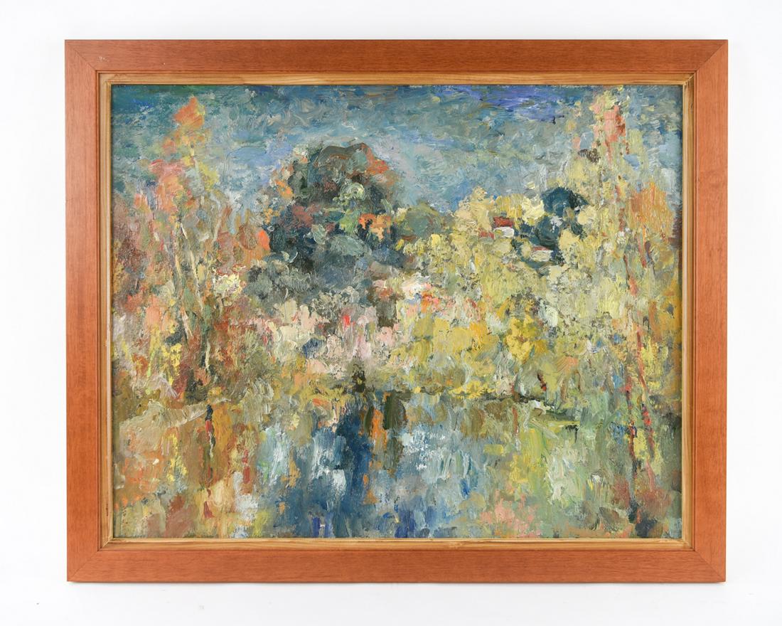 MODERNIST RUSSIAN OIL ON CANVAS (1 of 12)