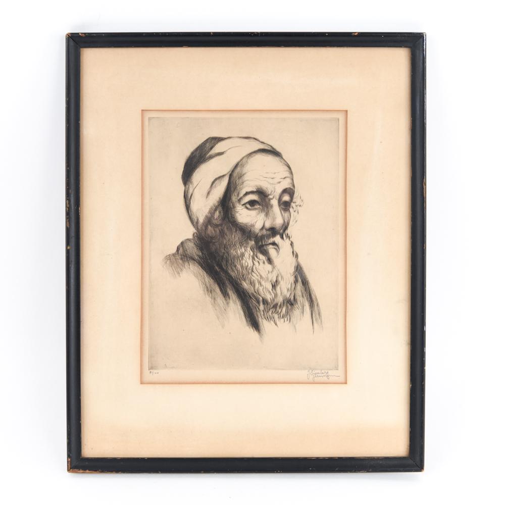 JACOB EISENBERG (1897-1965) ETCHING (1 of 11)