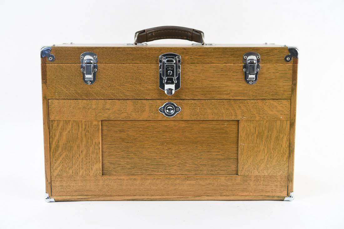 GERSTNER OAK MACHINIST TOOLBOX (1 of 15)