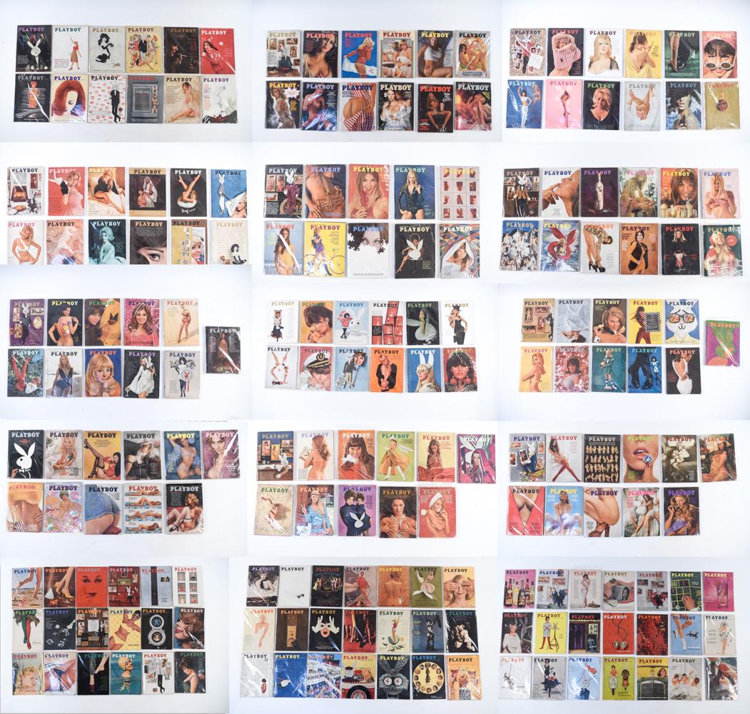 LARGE COLLECTION PLAYBOY MAGAZINES 1950S AND ON (1 of 20)