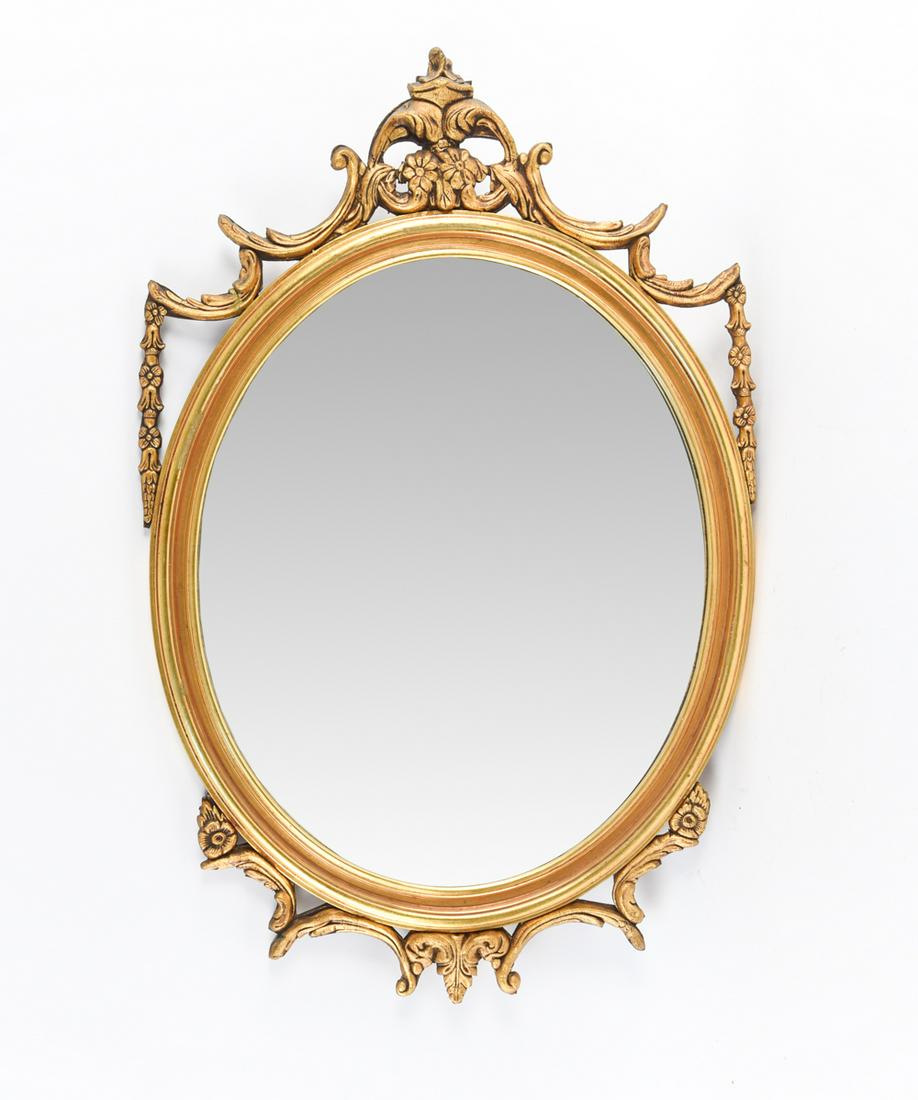 ORNATE GOLD FRAME MIRROR (1 of 9)