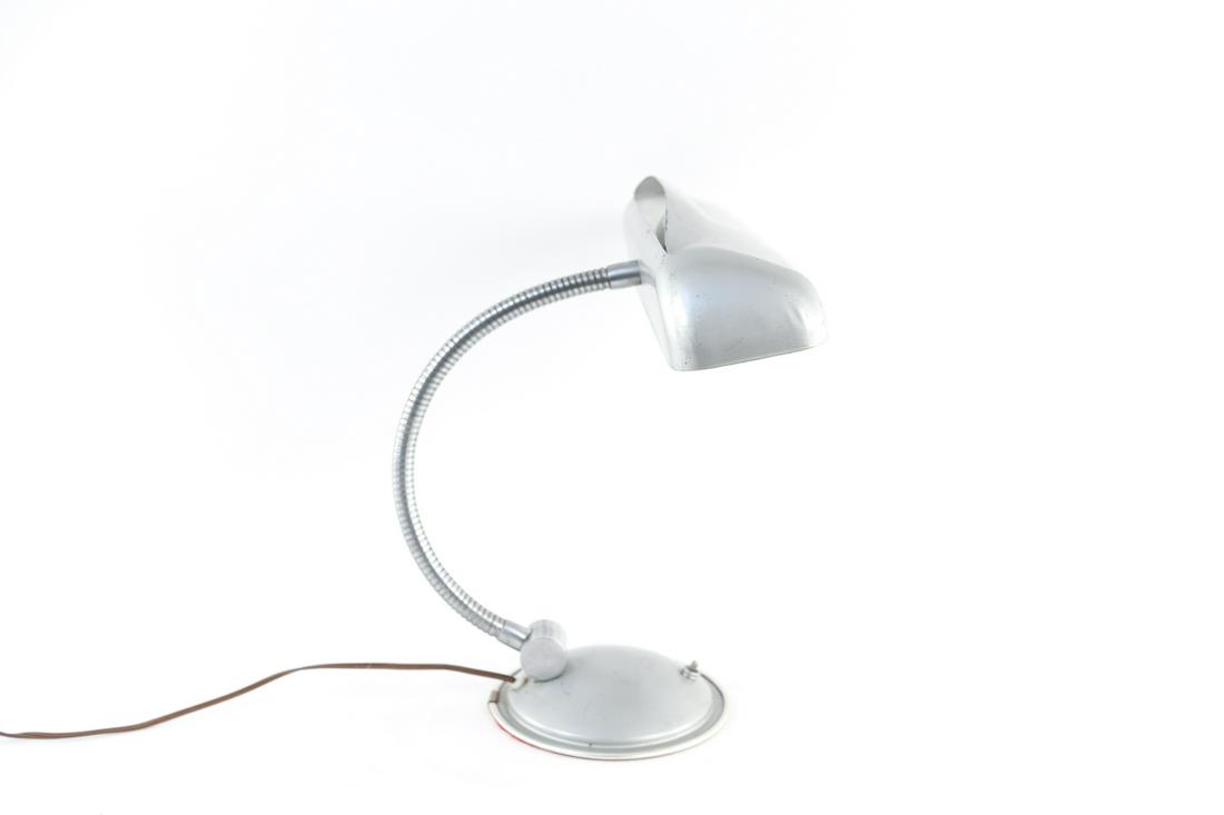 MID-CENTURY ADJUSTABLE ALUMINUM DESK OR TABLE LAMP (1 of 10)