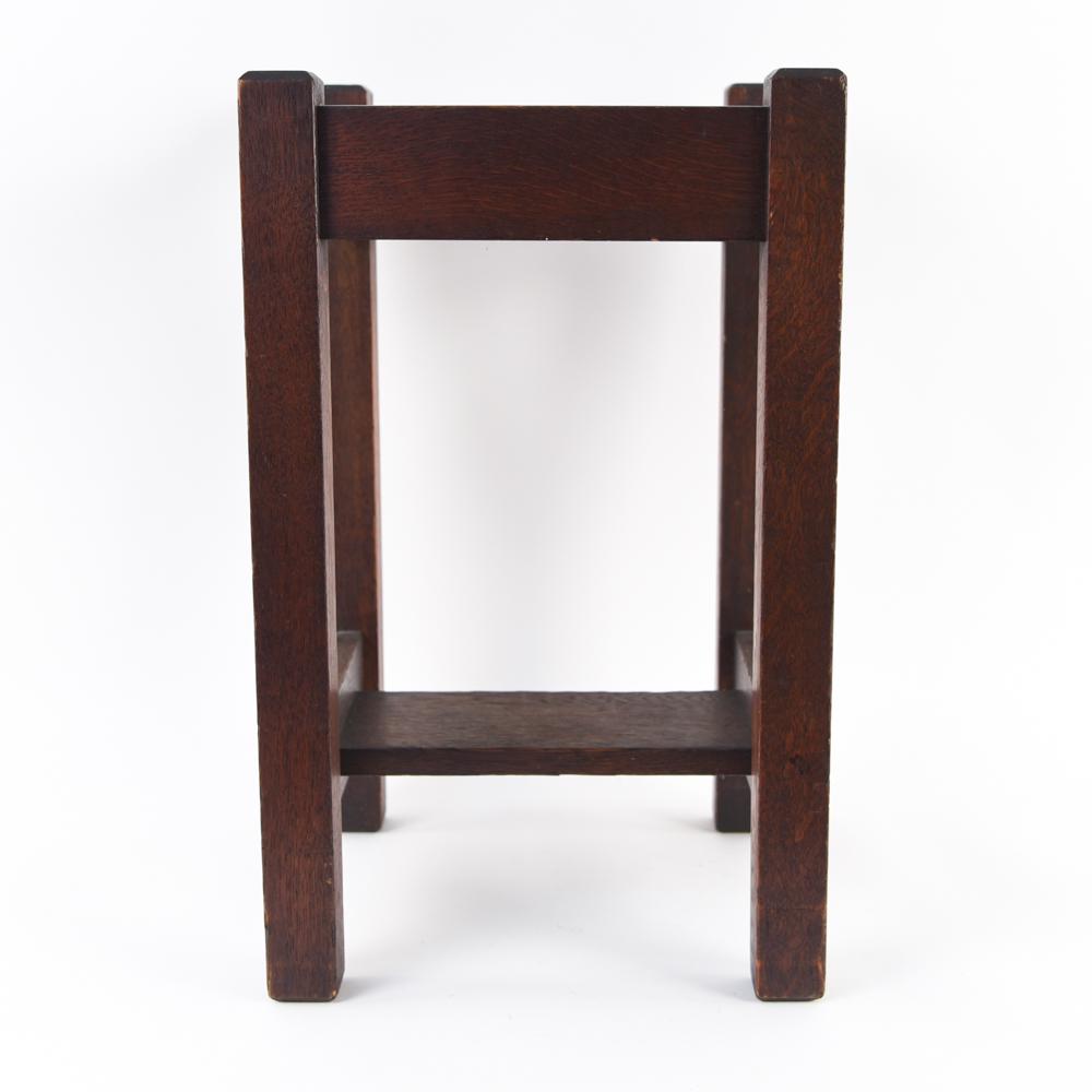 MISSION OAK PLANT STAND (1 of 10)