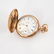 LADIES ELGIN ETCHED 14K HUNT CASE POCKETWATCH