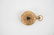 LADIES ELGIN ETCHED 14K HUNT CASE POCKETWATCH - 5