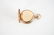 14 K ELGIN ETCHED HUNT CASE POCKET WATCH - 7