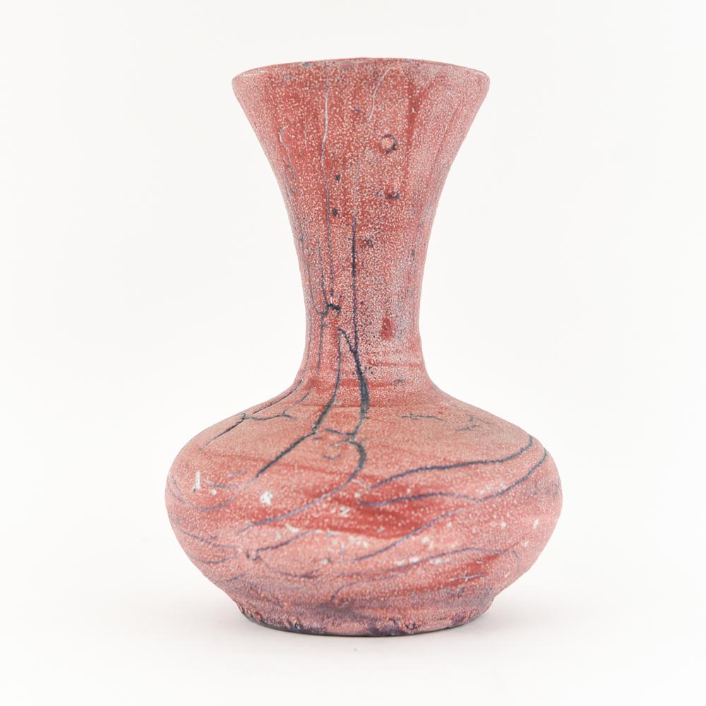 POLIA PILLIN (1902-1992) CERAMIC VASE: Signed Pillin underneath. Dimensions: H 9.25" x Dia. 6.5" Condition: Some chips to glaze, surface blemishes.