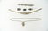 GROUPING OF ANTIQUE STERLING JEWELRY INCL GARNET - 8