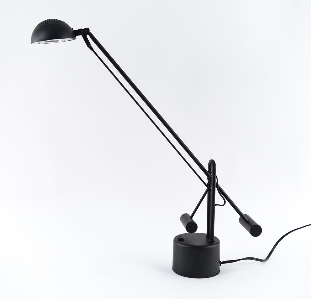 COUNTER BALANCE LAMP: Contemporary, Artemide style.Dimensions: H 24" x W 4.5" x D 17"Condition: Light wear.