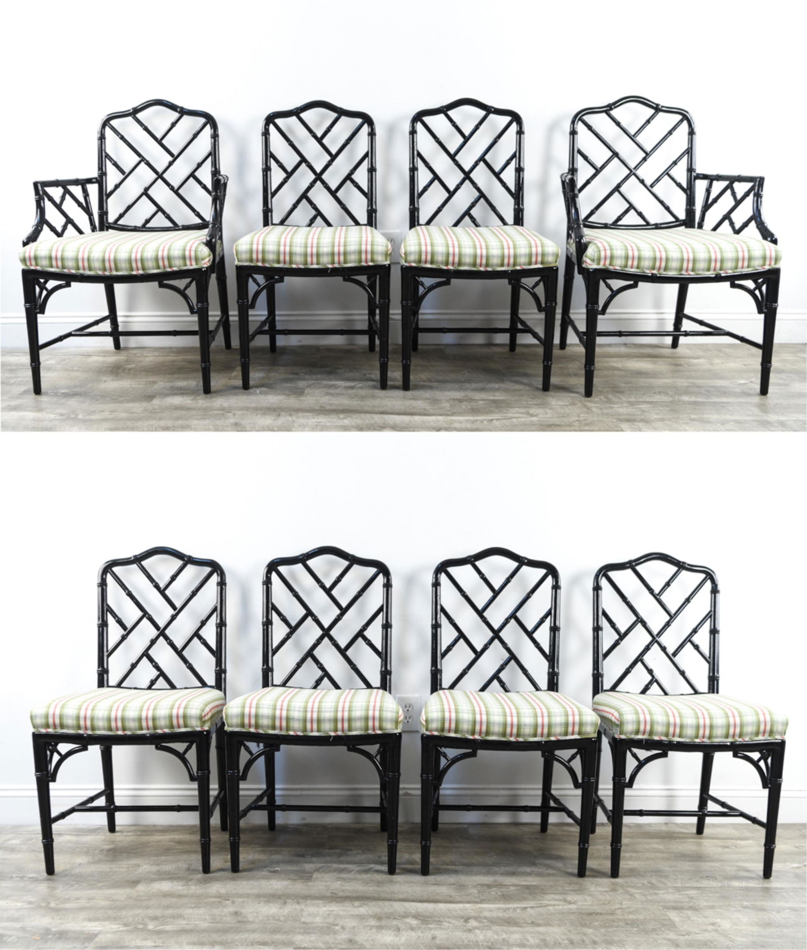 10 Faux Bamboo Chinese Chippendale Dining Chairs Nov 12 10 Faux Bamboo Chinese Chippendale Dining Chairs Nov 12