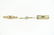 (3) 14K GOLD BAR PINS - 2