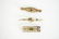 (3) 14K GOLD BAR PINS - 8