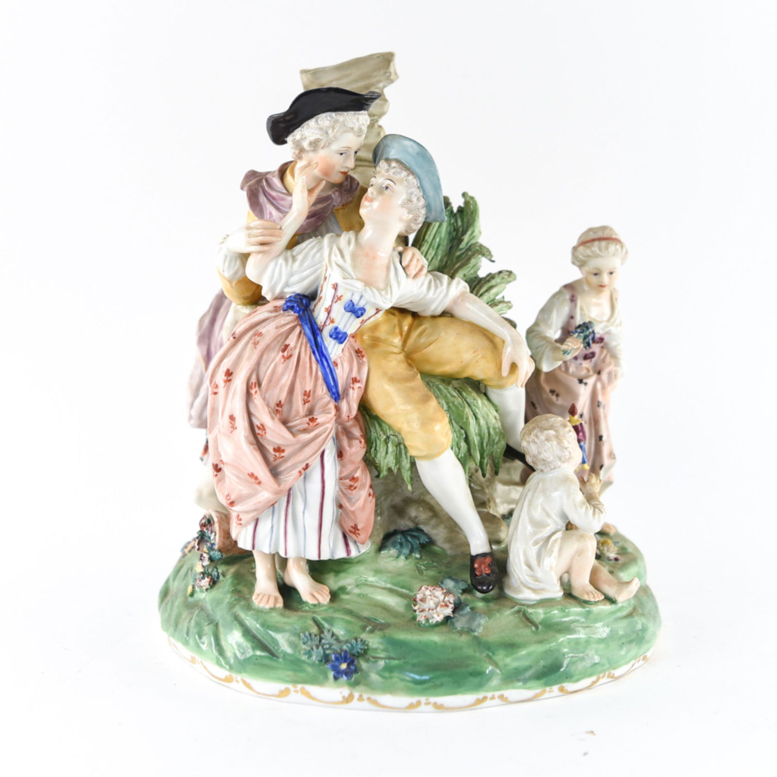 ROYAL VIENNA PORCELAIN FIGURAL GROUP (1 of 17)