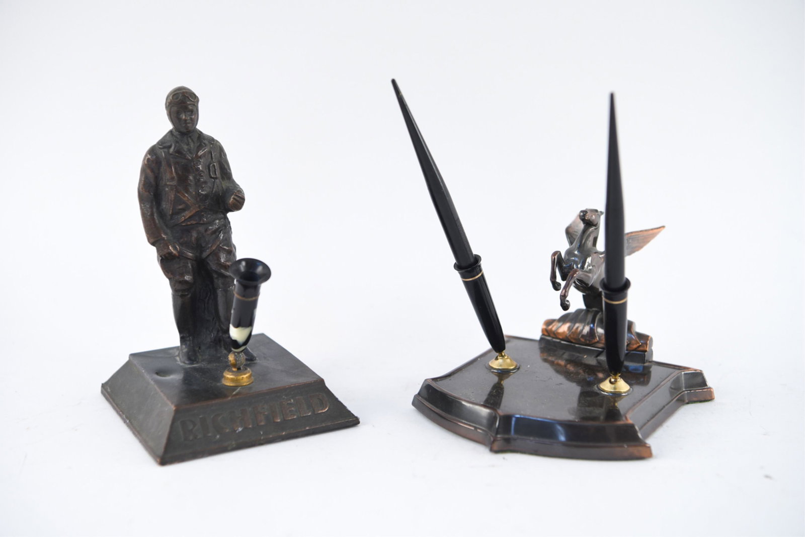 (2) ART DECO PEN HOLDERS (1 of 12)
