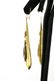 ANTIQUE 14K GOLD MOURNING EARRINGS - 6