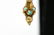 ANTIQUE 14K GOLD & TURQUOISE EARRINGS - 2