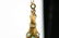 ANTIQUE 14K GOLD & TURQUOISE EARRINGS - 3