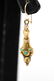 ANTIQUE 14K GOLD & TURQUOISE EARRINGS - 5