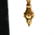 ANTIQUE 14K GOLD & TURQUOISE EARRINGS - 7