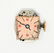BULOVA 14K ROSE GOLD DIAMOND & RUBY LADIES WATCH - 13