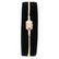 BULOVA 14K ROSE GOLD DIAMOND & RUBY LADIES WATCH