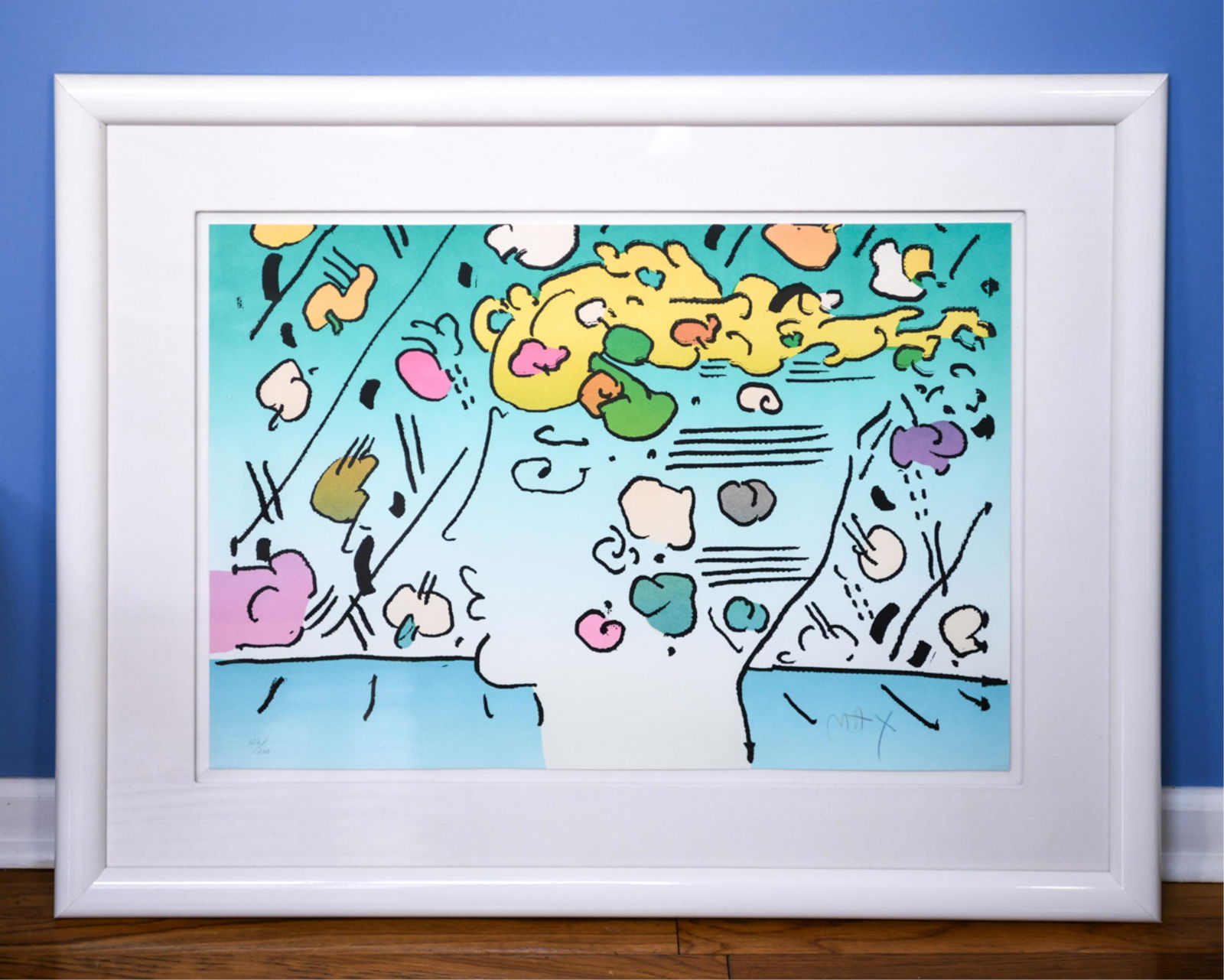 PETER MAX “DREAMER IMAGE #9” LITHOGRAPH (1 of 7)