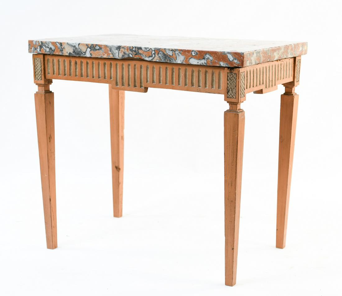 FRENCH MARBLE TOP TABLE (1 of 13)