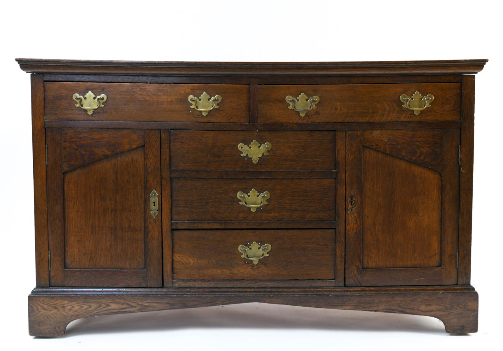 ANTIQUE OAK SIDEBOARD (1 of 17)